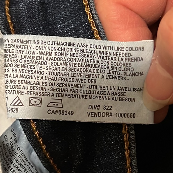 Gloria Vanderbilt Amanda Jeans Sz 14 - Picture 6 of 7